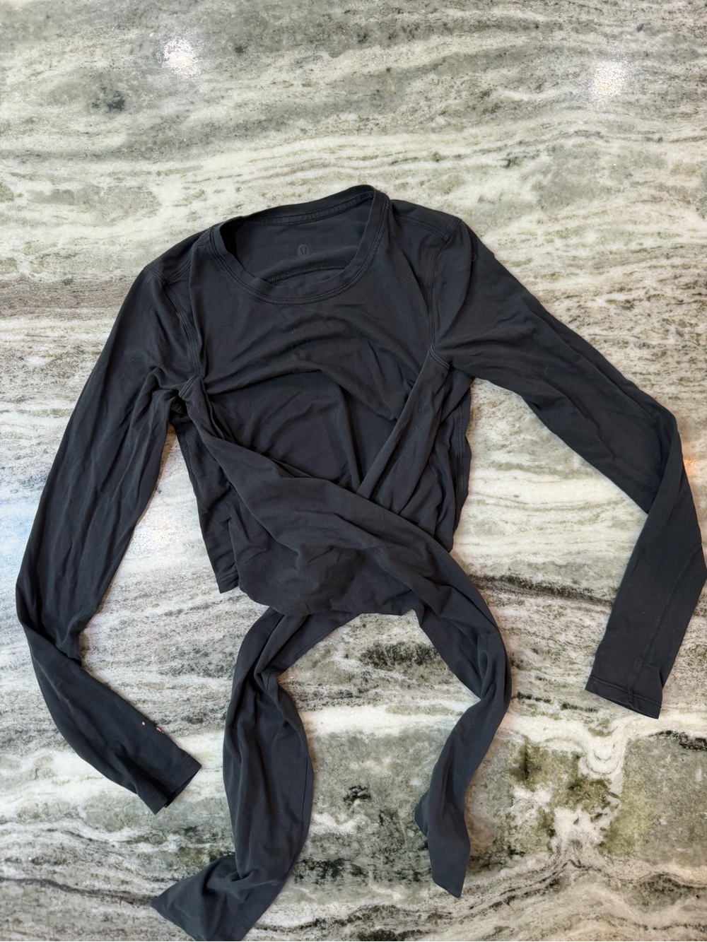 Lululemon Long Sleeve Wrap Top “Time to Restore Long Sleeve Shirt”
Black - Picture 3 of 11